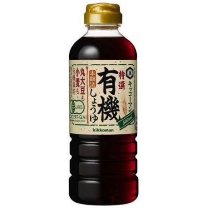 Kikkoman 特選有機醬油(本釀造)500ml