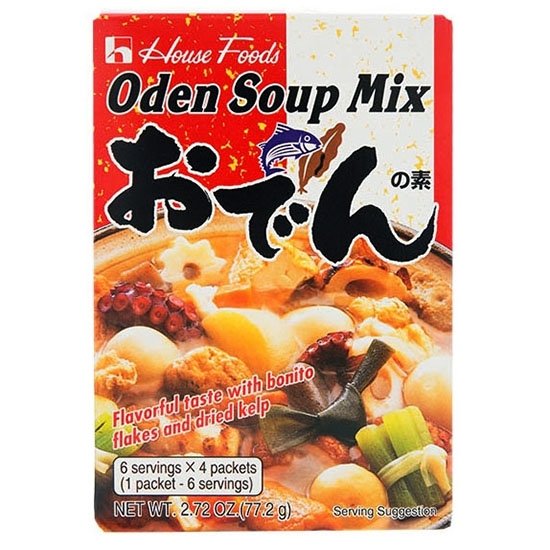 House 關東煮高湯料(4入)77.2g House Soup Stock For Oden (4p) 77.2g