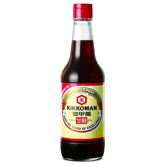 龜甲萬 甘醇醬油(台灣版)500ml