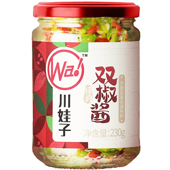 川娃子 雙椒醬235g CWZ Red & Green Pepper Sauce 235g