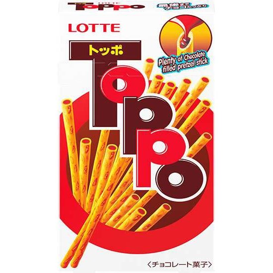 Lotte Toppo朱古力夾心餅乾40g