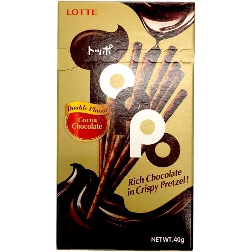 Lotte Toppo 可可巧克力夾心棒40g