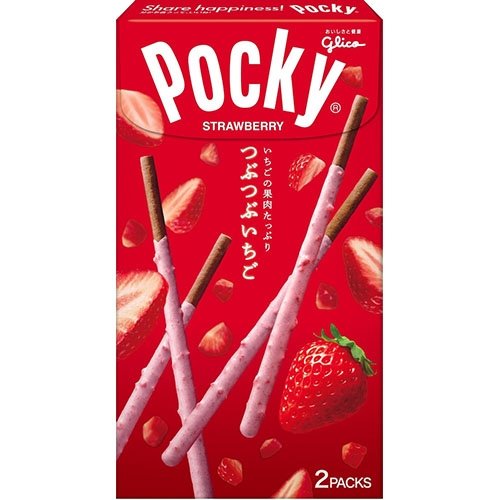 Glico Pocky 果肉草莓巧克力棒(2入)51g