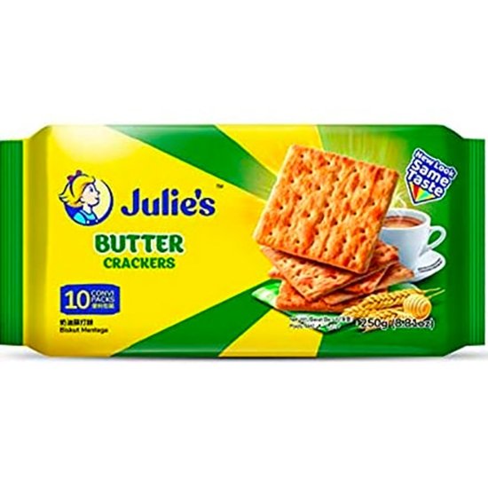 Julie's 黃油薄脆蘇打餅乾(10入)250g
