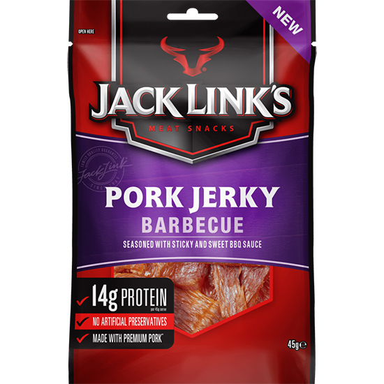 Jack Link's 燒烤味豬肉乾14g Jack Link's Pork Jerky BBQ 45g