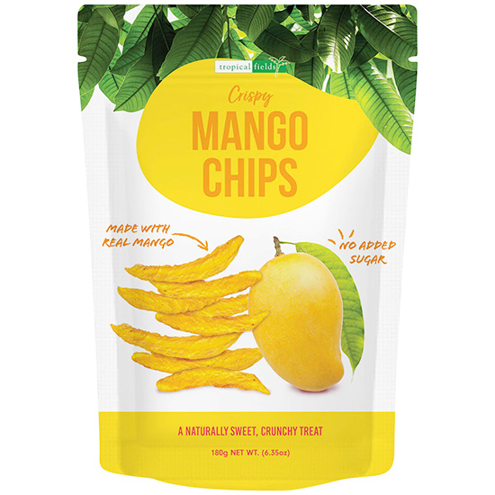 Tropical Fields 芒果脆片180g Tropical Fields Crispy Mango Chips 180g