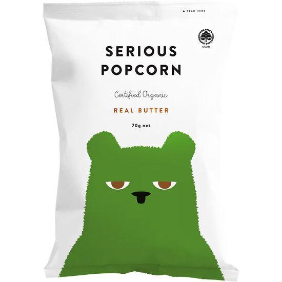 Serious Popcorn 全天然黃油口味爆米花 70g Serious Popcorn Real Butter 70g