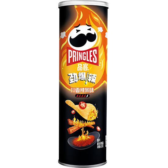 品客 川香辣條味薯片110g Pringles Potato Chips Hot & Spicy 110g