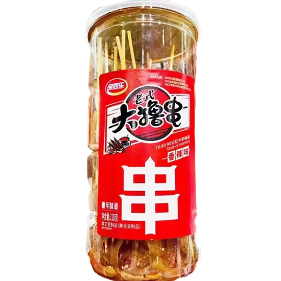 余同樂 香辣味老式大擼串(桶)228g YTL Beancurd Snack Hot & Spicy 228g