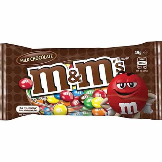 M&M‘’s Sweets Milk Chocolate 49g M&M‘’s Sweets Milk Chocolate 49g