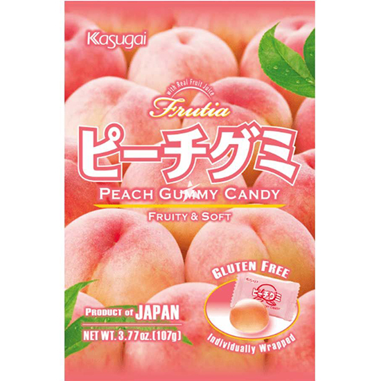 Kasugai 桃子味軟糖107g