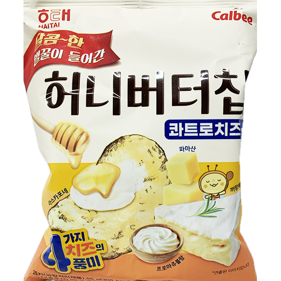 Haitai Quattro芝士蜂蜜黃油薯片55g