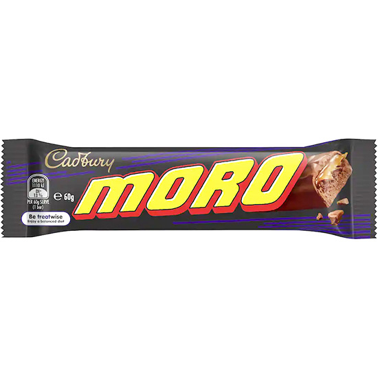 Cadbury Moro 牛扎焦糖巧克力棒60g